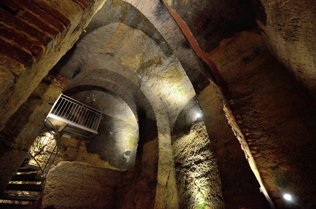 Der "Dom" im Hubmann-System befindet sich im Felsenkeller in Schwandorf.
